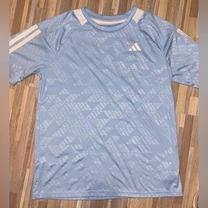 Adidas Kids Sky Blue Patterned Jersey